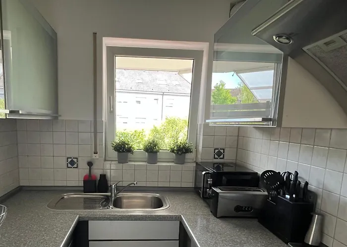 Apartamento Design-terrasse-7 Personen-netflix-garage-seenah